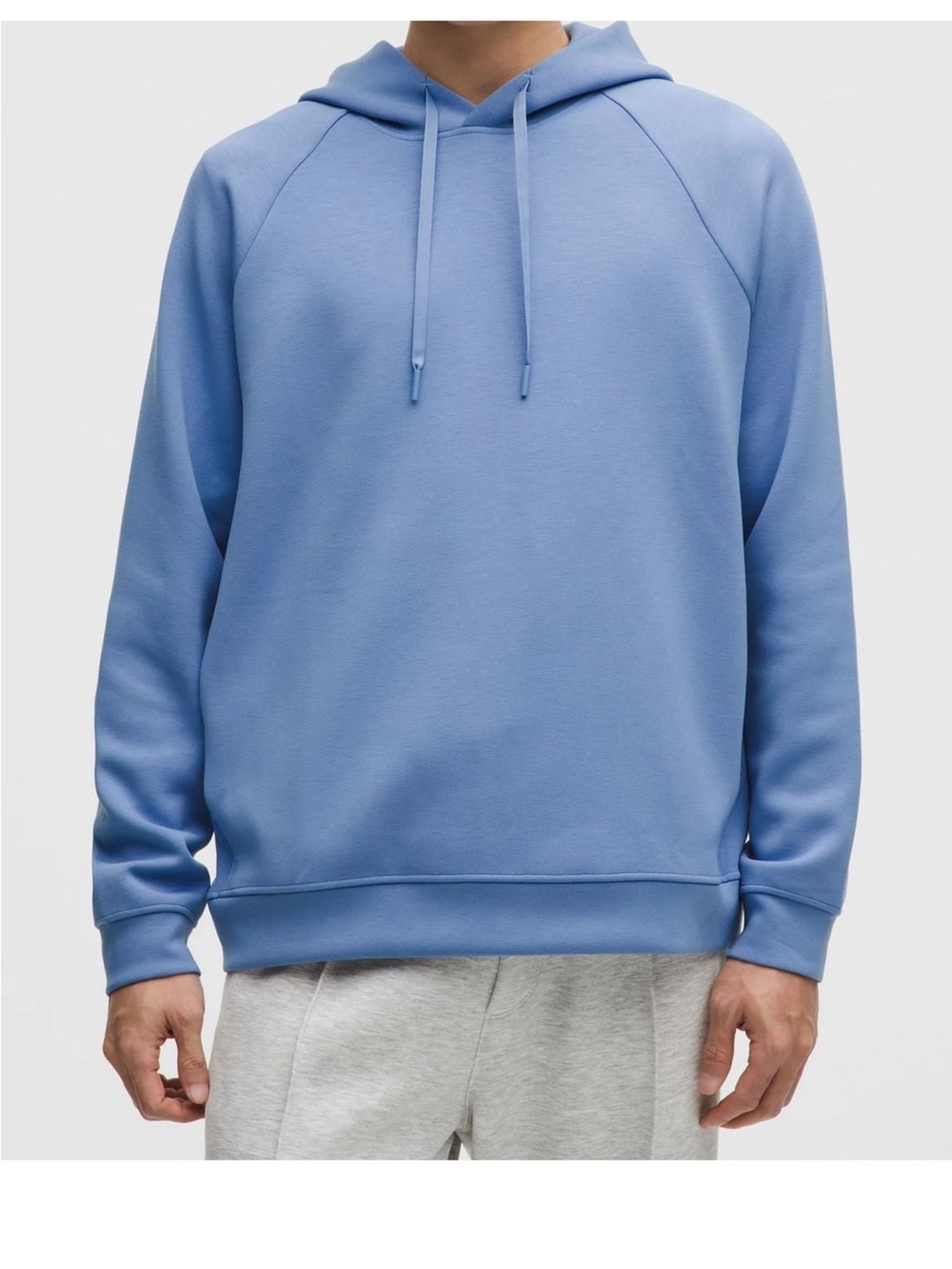 NWT New LULULEMON Smooth Spacer Pullover Hoodie Sweatshirt Prep Blue PREN Mens M